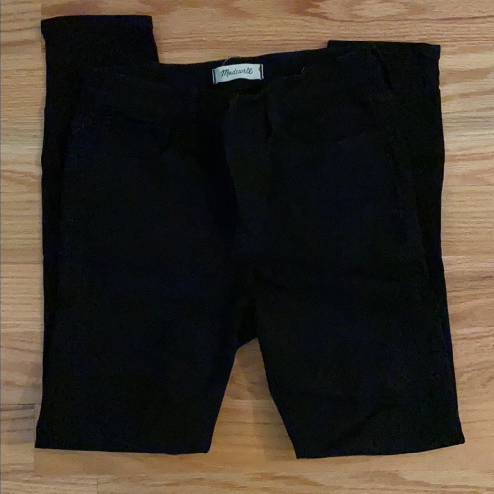 Madewell Roadtripper Black Skinny Jeans